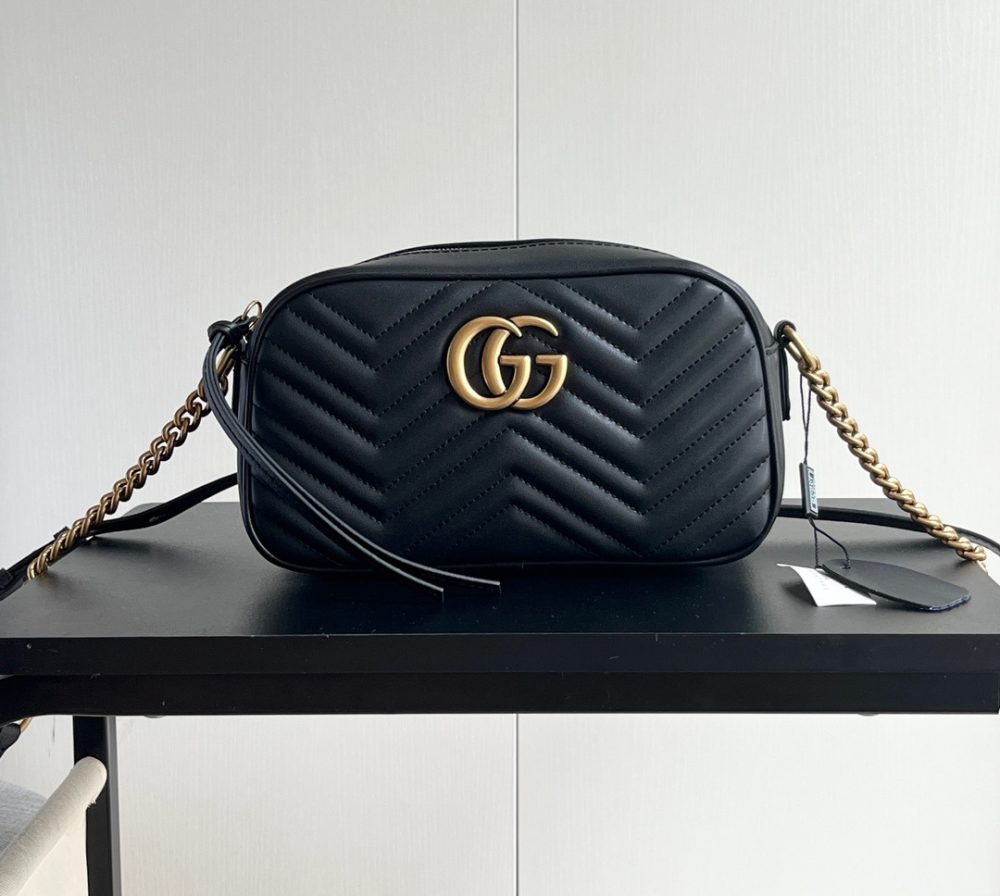Marmont Black Camera Bag