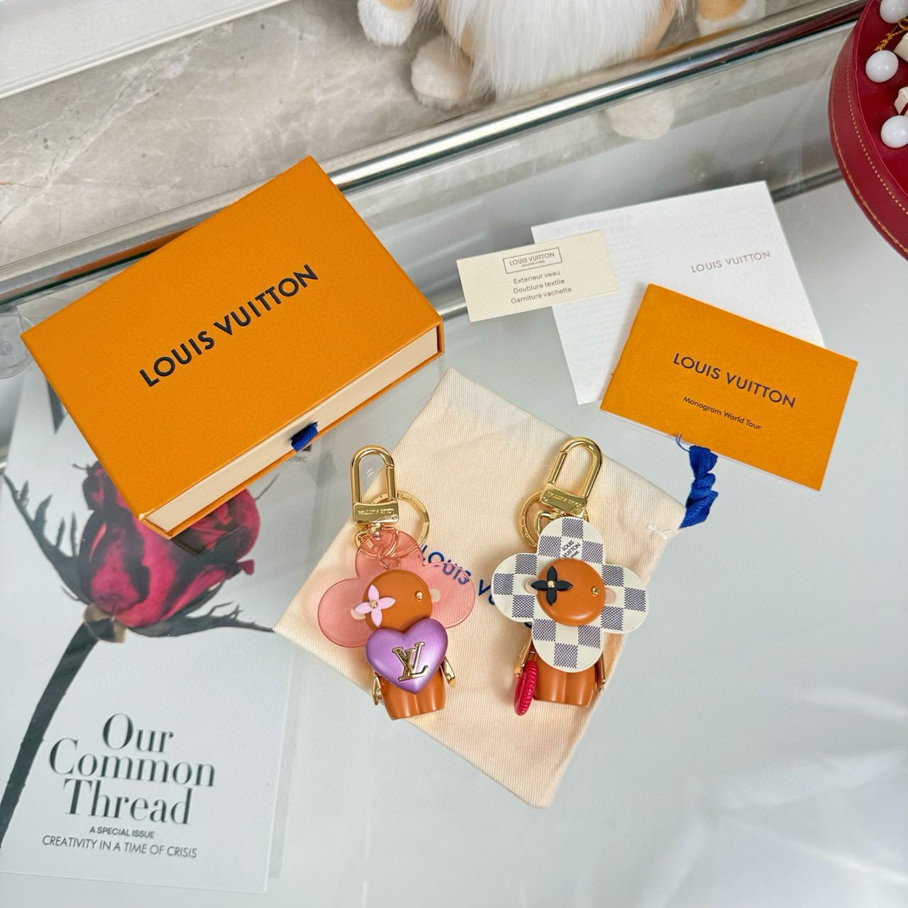 WhatsApp Image 2025-08-20 at 19.30.34_1de928c0 Purple Heart Chain Key Chain & Bag Charm - Image 1