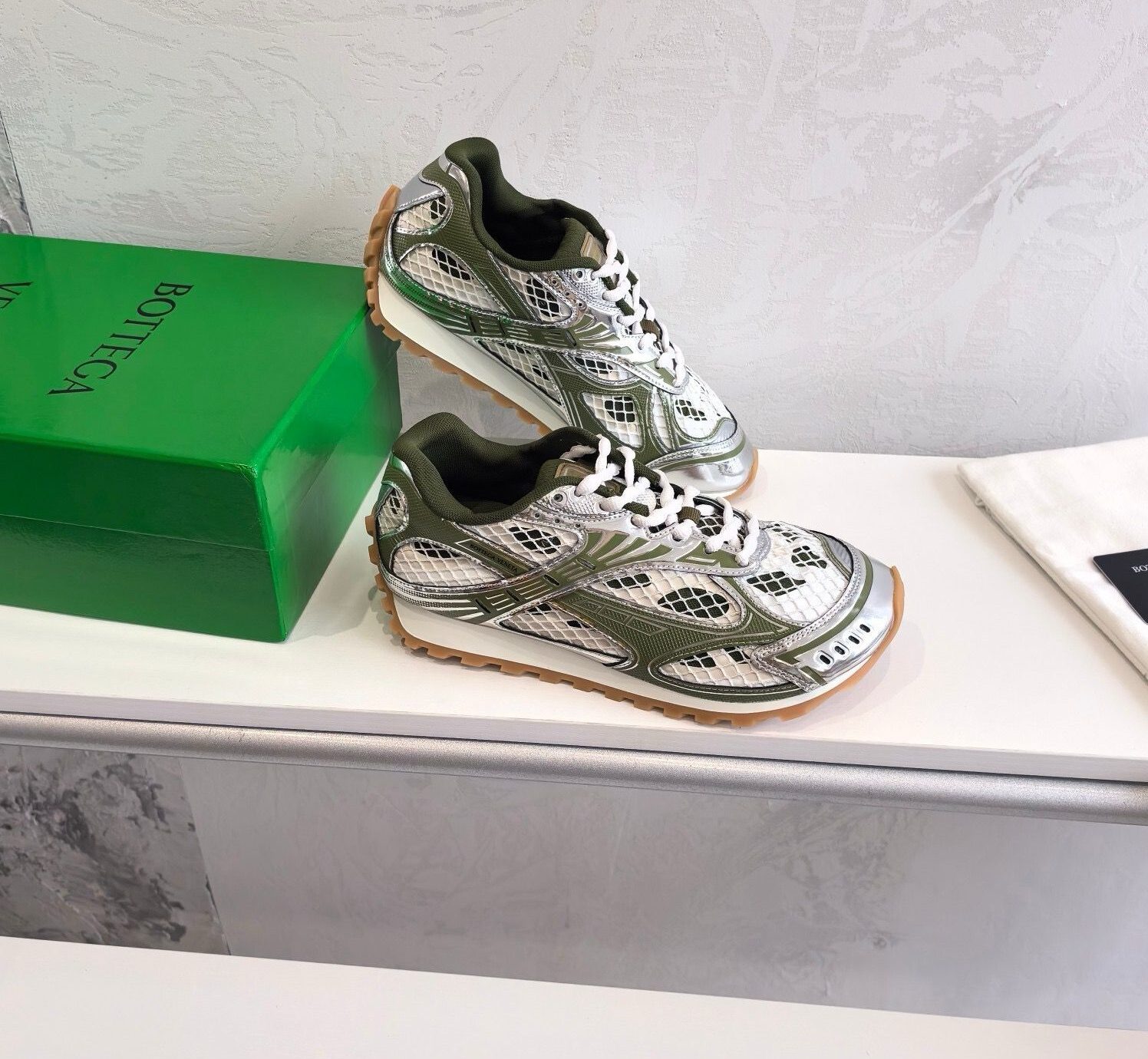 WhatsApp Image 2025-08-25 at 10.10.23_3dba0d9c Olive Green BV Sneakers - Image 1