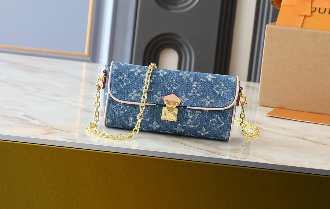 Image 43 Denim Camille Bag - Image 1