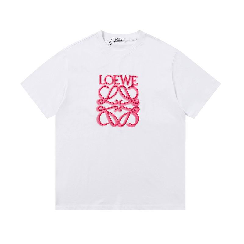 White & Pink Logo Tshirt