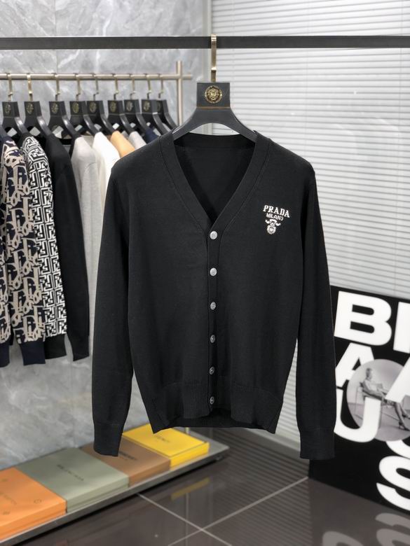 Black Prad Logo Sweater