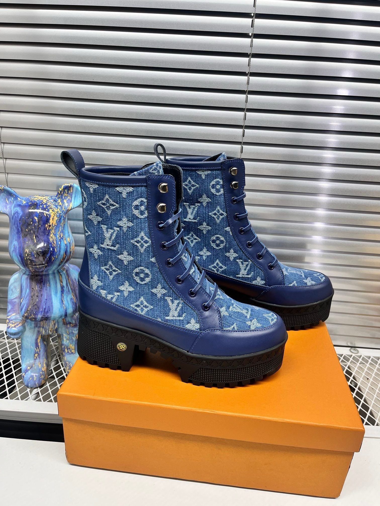 WhatsApp Image 2025-10-07 at 12.36.06_e4c7be94 Navy Blue Denim Desert Boots - Image 1