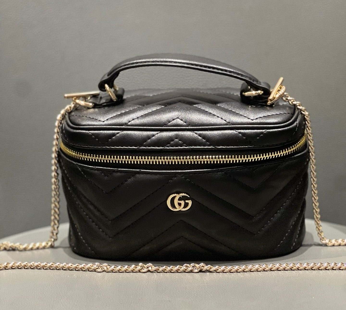 WhatsApp Image 2025-10-09 at 16.14.58_948ad113 Black Marmont Make Up Bag - Image 1