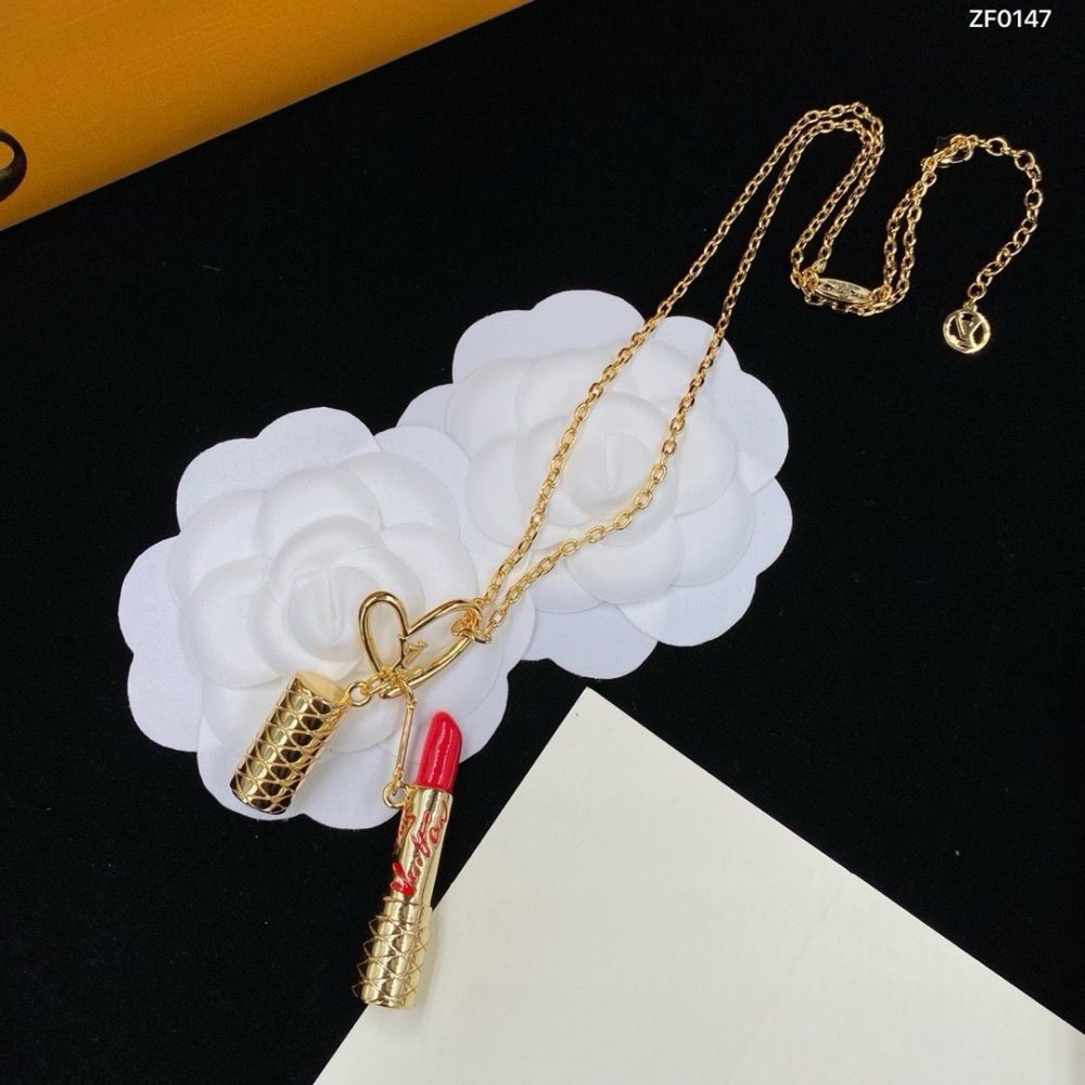 Lipstick Necklace