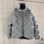 Grey Monogram Boyhood Puffer Jacket