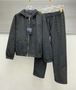 Black Monogram Sweatsuit