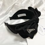 Prad Black Bow Knot Headband - Image 2