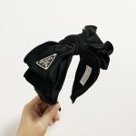 Prad Black Bow Knot Headband
