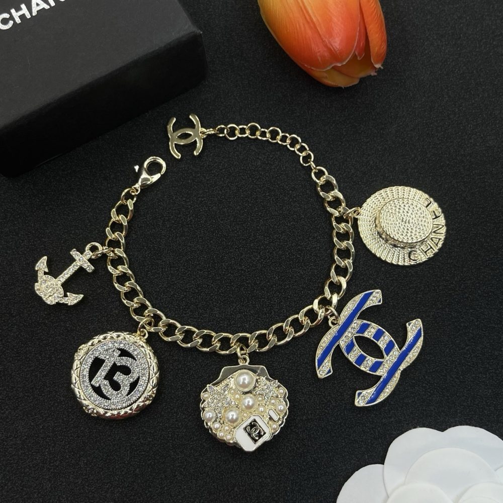 Gold Paradise Kiss Coco Charms Bracelet