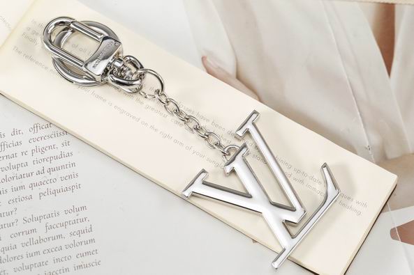 Logo Silver Chain Key
