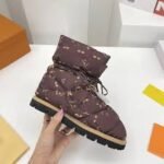 Pillow Brown Mono Comfort Ankle Boots - Image 3